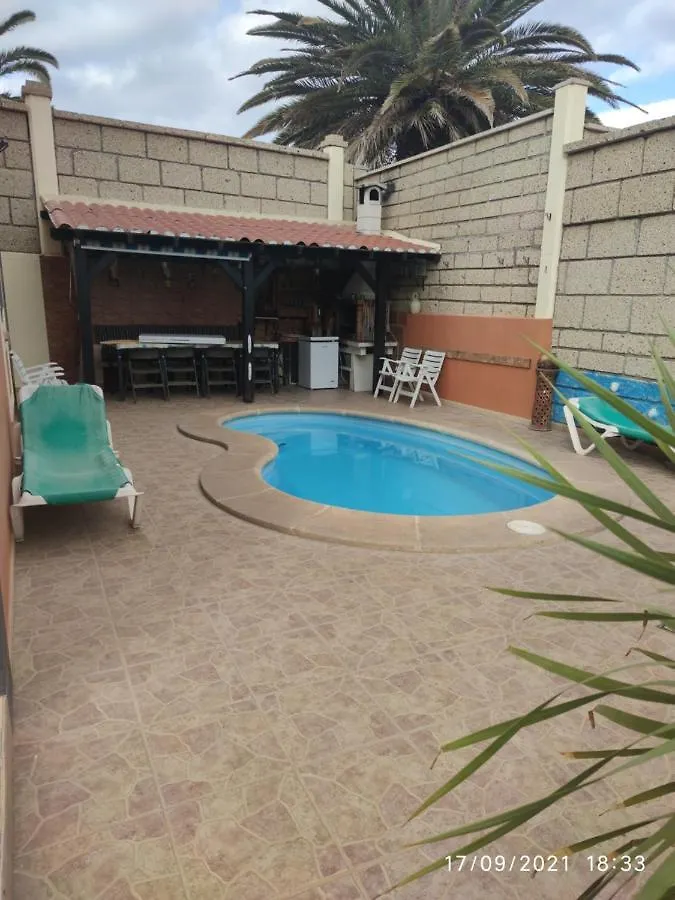 chalet con piscina privada, hidromasaje Casa vacanze Granadilla De Abona